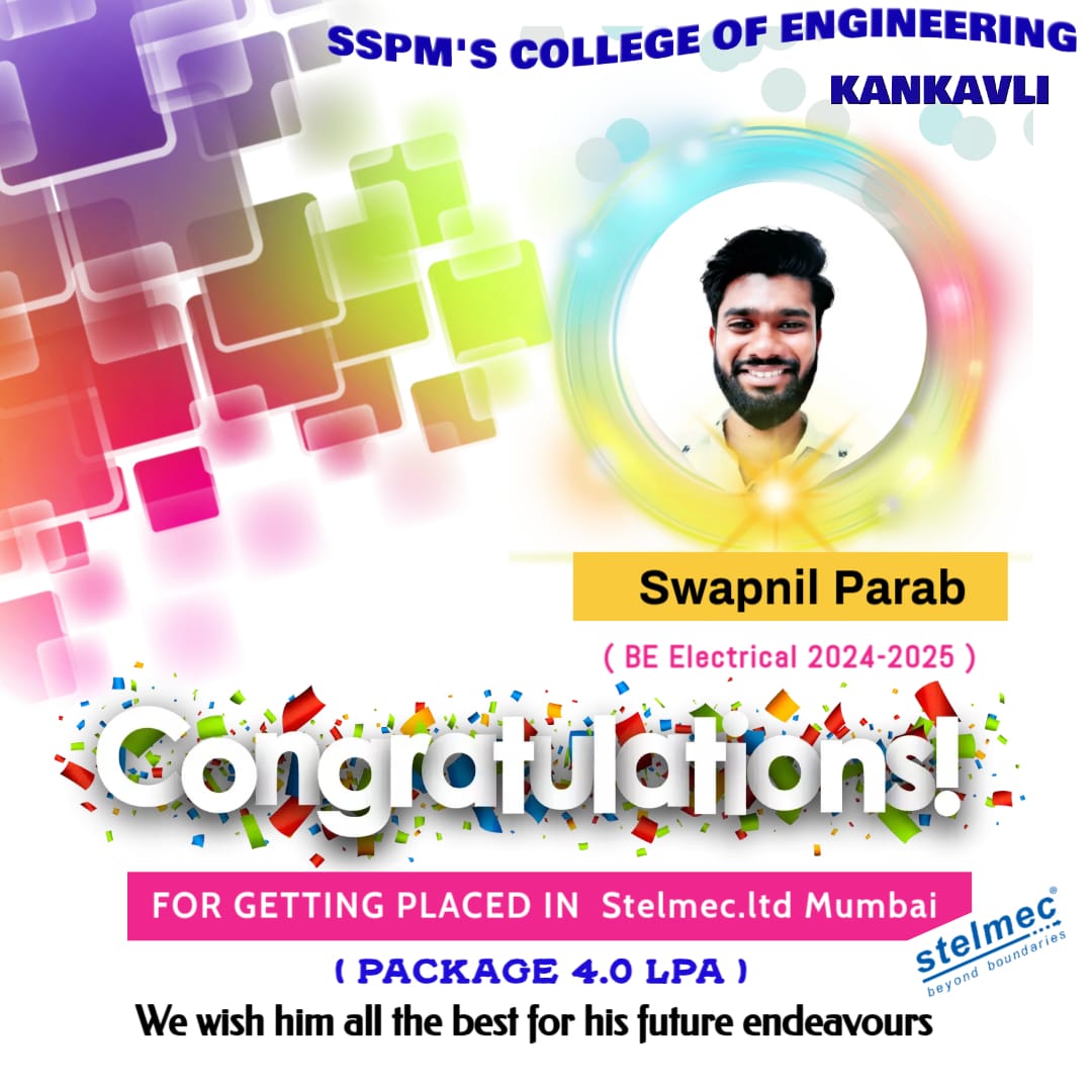 Placed in stelmec ltd. Mumbai